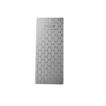 Barber razor and knives sharpening / polishing metal plate, granulation 600, silver color, 150 mm x 62 mm